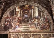 The Expulsion of Heliodorus from the Temple RAFFAELLO Sanzio